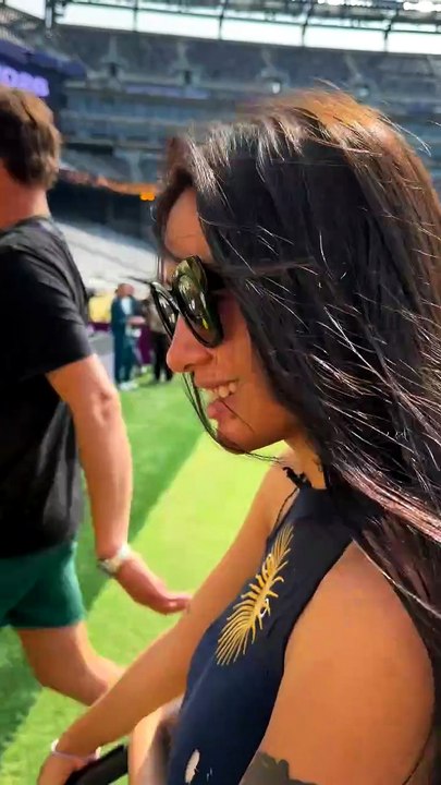 María Becerra en la final del Mundial 2026