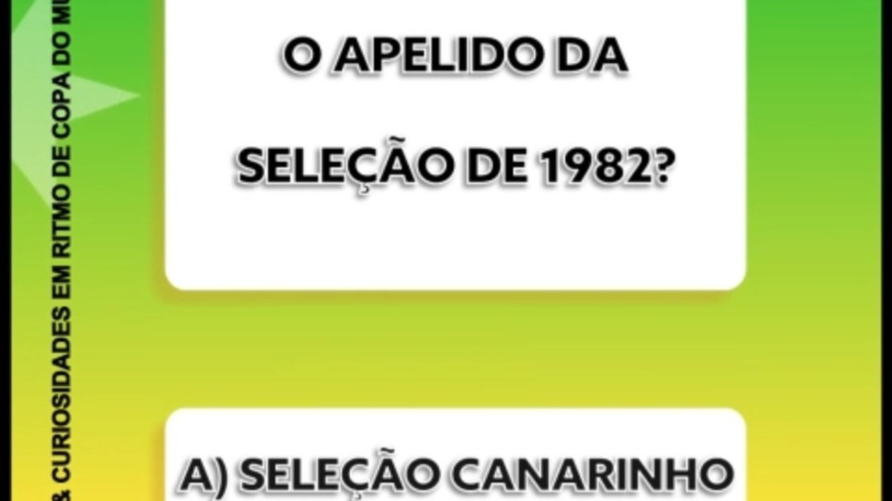 Quiz 36 - BRASIL RUMO AO HEXA!