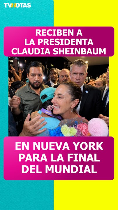 Así fue el recibimiento a Claudia Sheinbaum previo a la Final del Mundial 2026.
