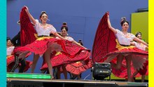 El Ballet Folclórico de Amalia Hernández se hace presente en el Fan Fest de la CDM