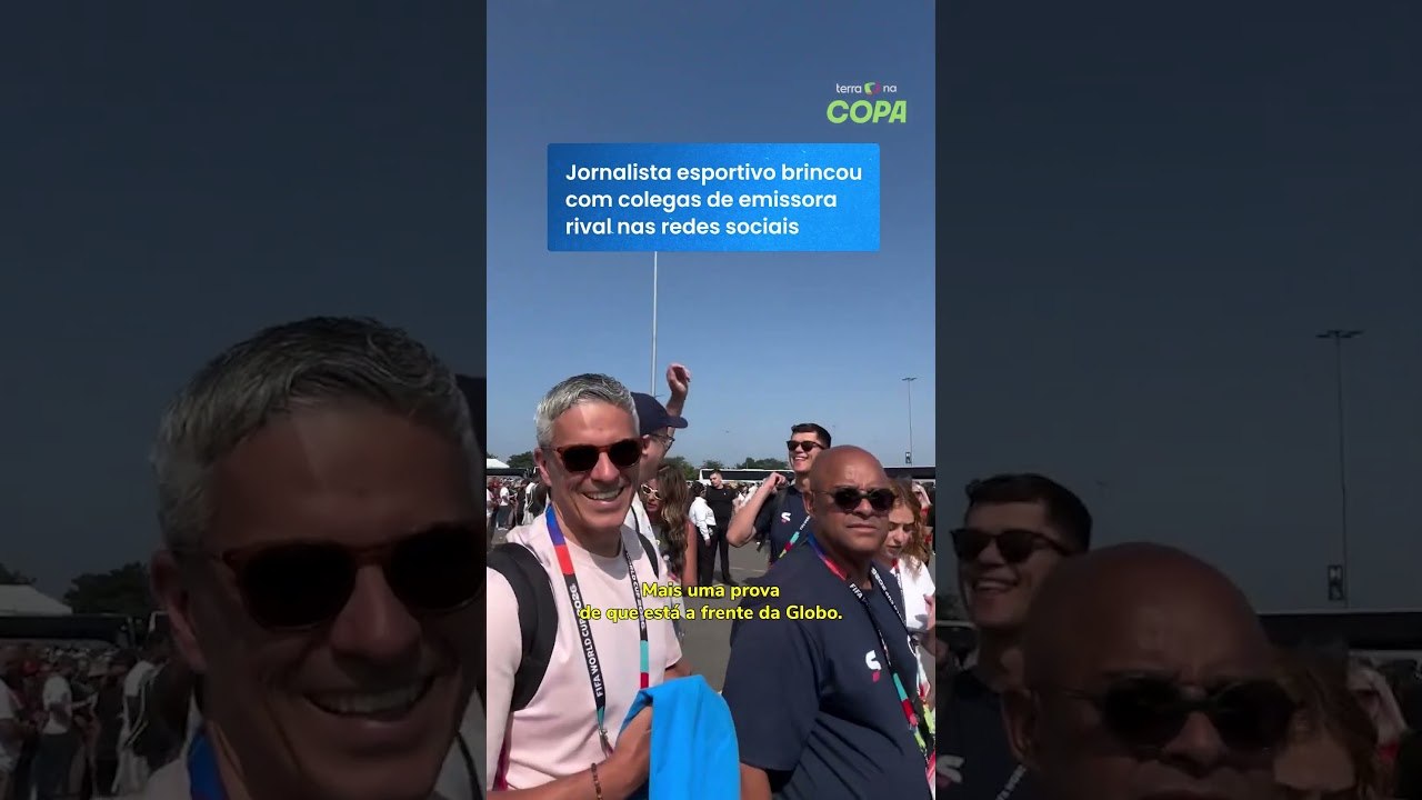 Mauro Beting mostra perrengue para entrar no estádio da final e brinca com colegas #shorts