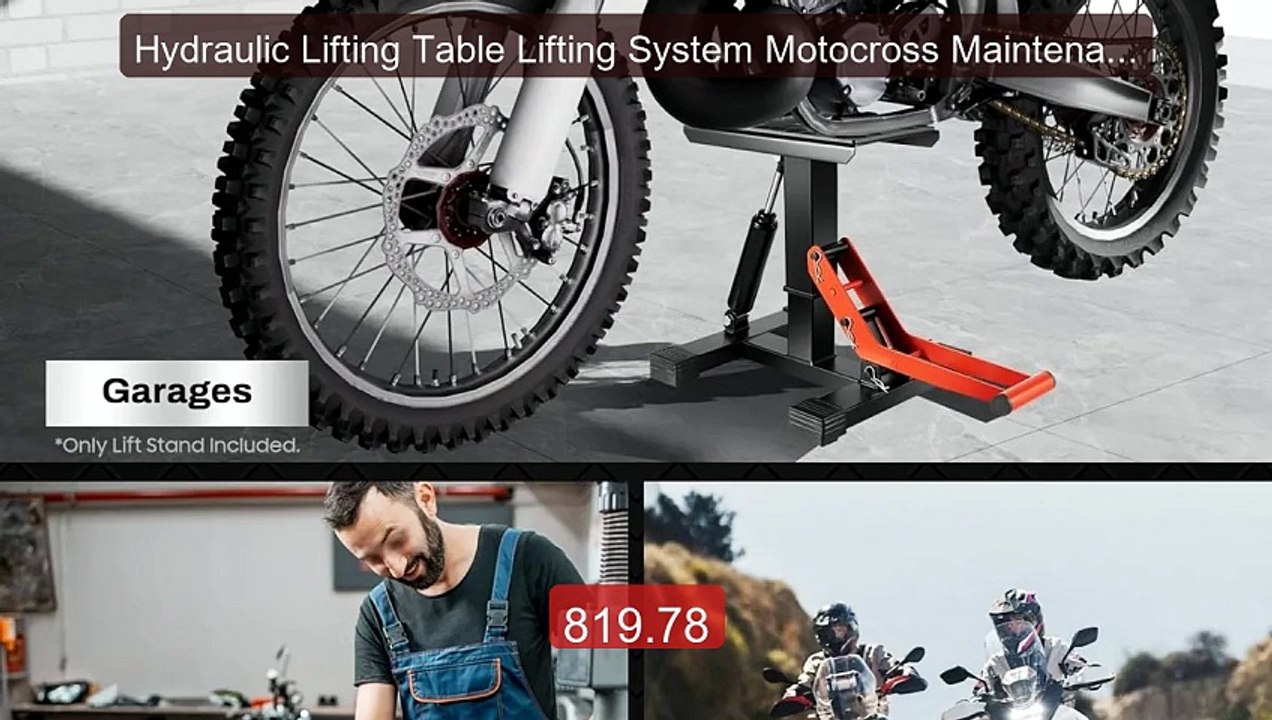 Hydraulic Lifting Table Lifting System Motocross Maintenance Stool... -- Best Deal 2026 | Shop Now!