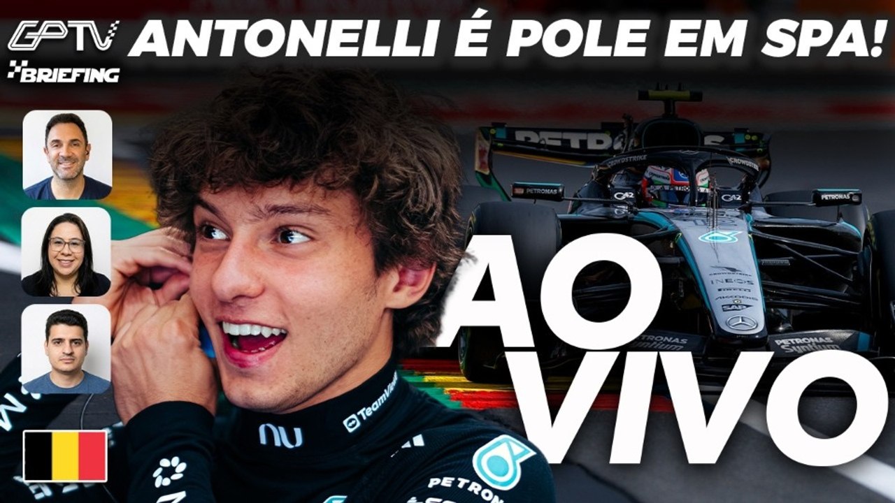 F1 2026 | ANTONELLI POLE E MUITAS PUNIÇÕES: O GRID DE LARGADA NA BÉLGICA [Briefing]
