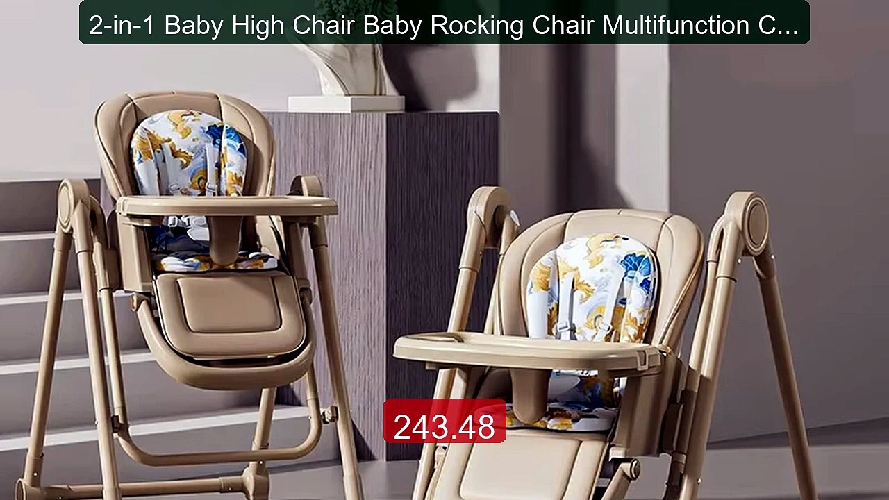 2-in-1 Baby High Chair Baby Rocking Chair Multifunction Children D... -- Best Deal 2026 | Shop Now!