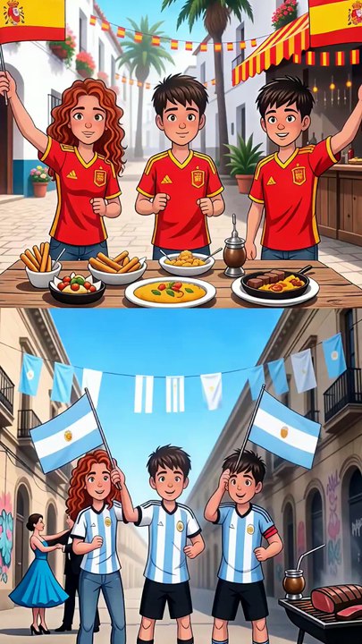 Spanien oder Argentinien?