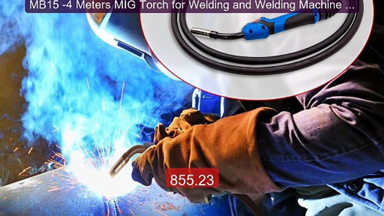 MB15 -4 Meters MIG Torch for Welding and Welding Machine MIG/M... -- Hot Deal 2026 | Limited Offer!