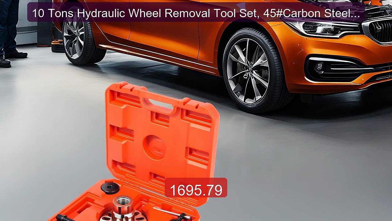 10 Tons Hydraulic Wheel Removal Tool Set, 45#Carbon Steel Hydrauli... -- Best Deal 2026 | Shop Now!