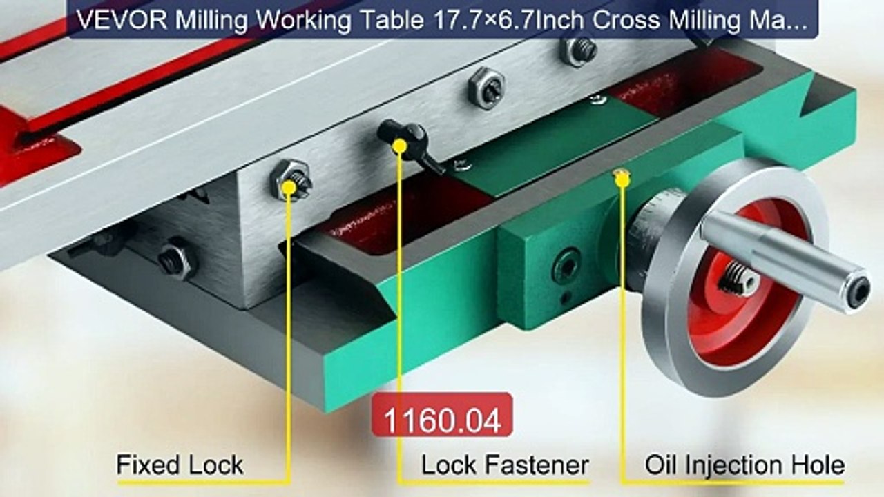 VEVOR Milling Working Table 17.7×6.7Inch Cross Milling Mach... -- Top Pick 2026 | Unbeatable Price!