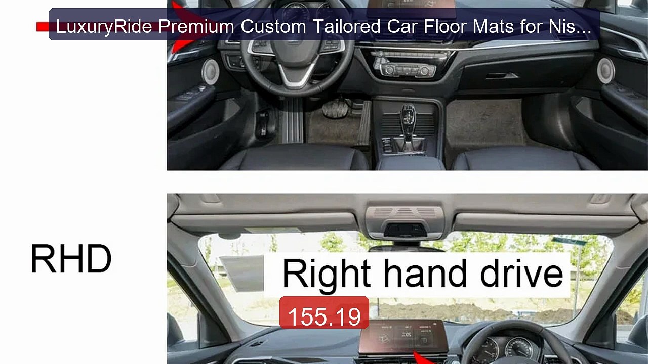 LuxuryRide Premium Custom Tailored Car Floor Mats for Nissan Qashqa... -- Top Rated 2026 | Buy Now!