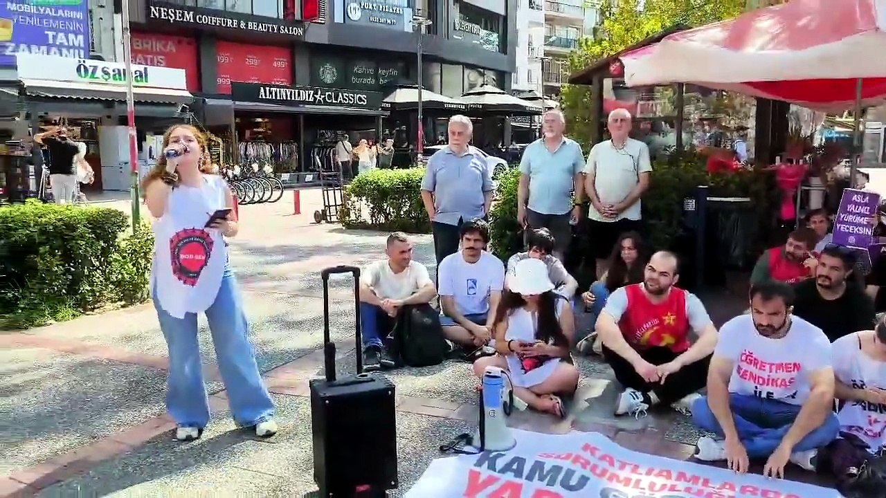 İzmir’den Dilovası'na ses verildi: Adalet Nöbetinde ailelerle dayanışma mesajı