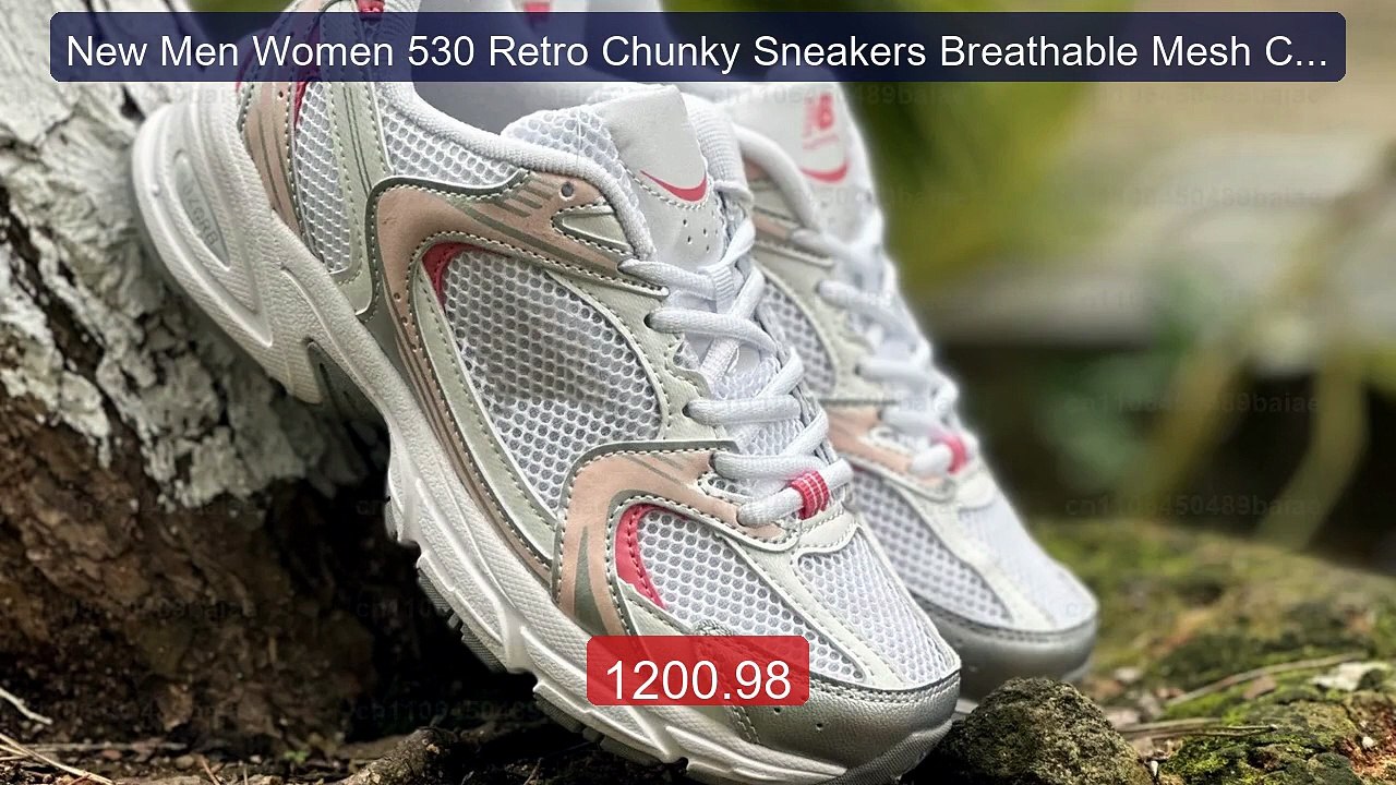 New Men Women 530 Retro Chunky Sneakers Breathable Mesh Casua... -- Amazing Value 2026 | Must Have!