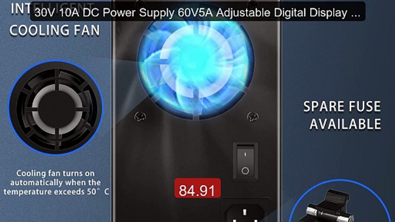 30V 10A DC Power Supply 60V5A Adjustable Digital Display Labor... -- Hot Deal 2026 | Limited Offer!