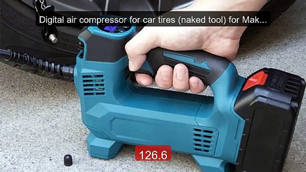Digital air compressor for car tires (naked tool) for Makita ... -- Amazing Value 2026 | Must Have!