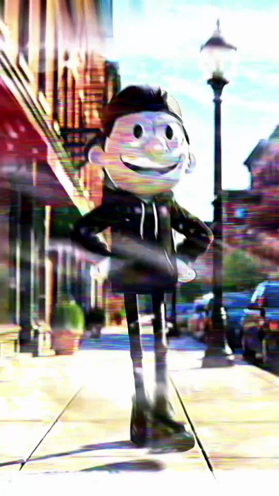 He Tested the Viral Trend | Black and White 3D Cartoon