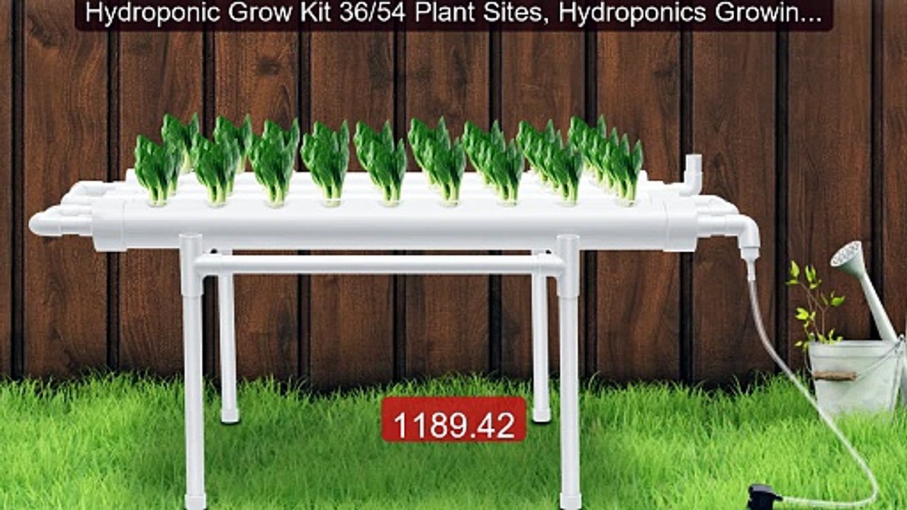 Hydroponic Grow Kit 36/54 Plant Sites, Hydroponics Growing Sy... -- Amazing Value 2026 | Must Have!