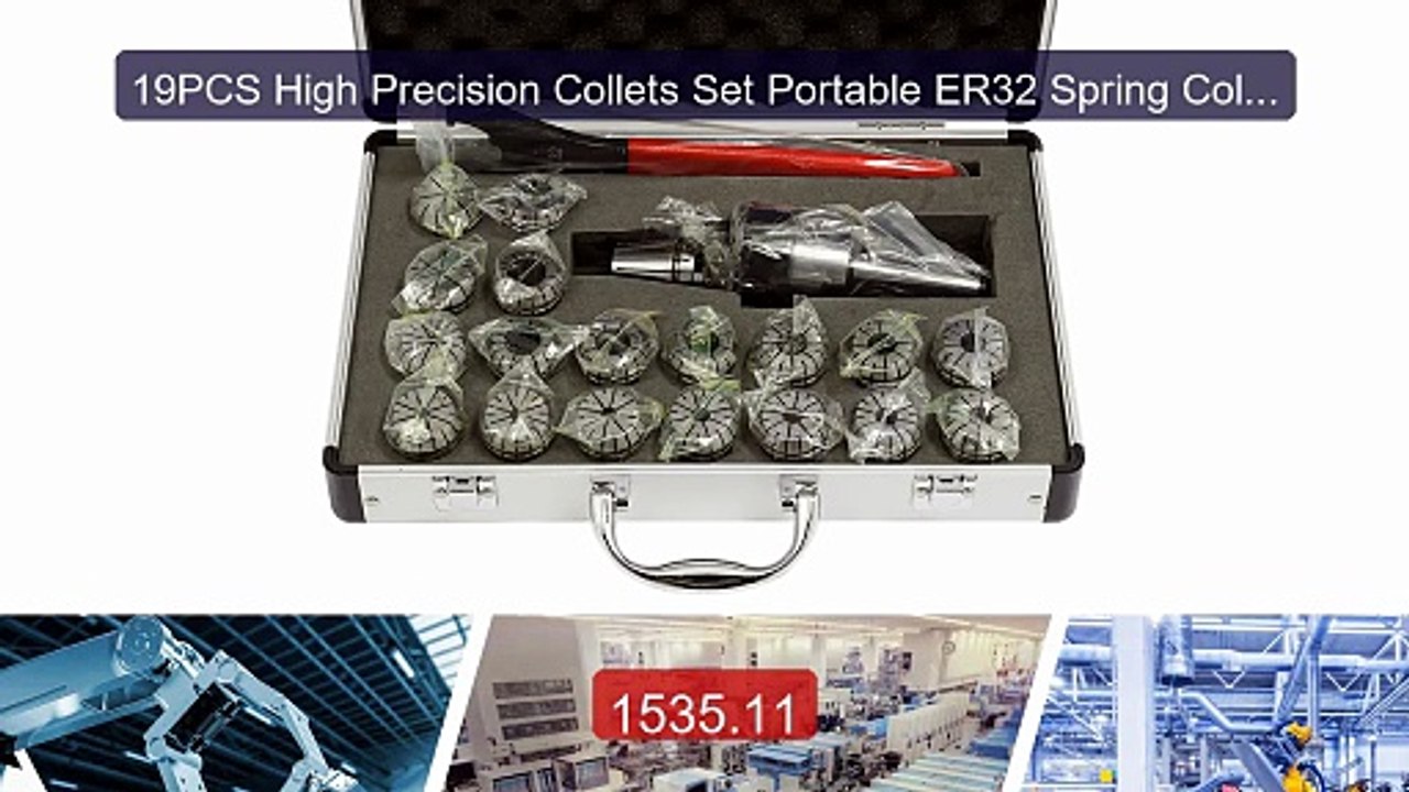19PCS High Precision Collets Set Portable ER32 Spring Colle... -- Top Pick 2026 | Unbeatable Price!