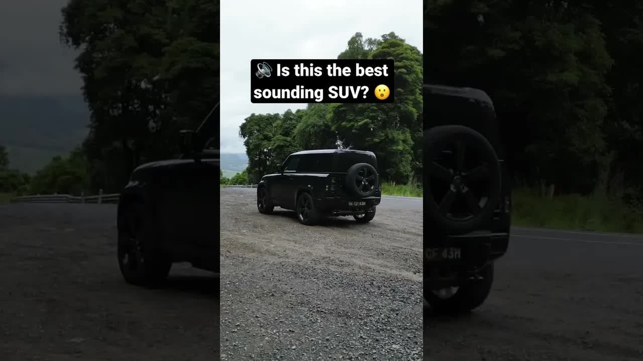 Land Rover Defender 90 V8 #landrover #landroverdefender #defender90 #defenderv8 #v8sound #v8engine