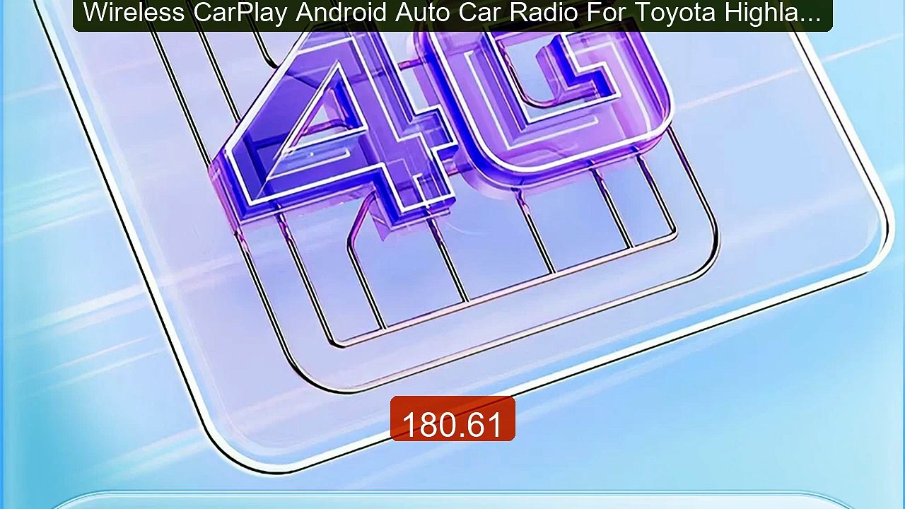 Wireless CarPlay Android Auto Car Radio For Toyota Highlander ... -- Best Buy 2026 | Great Quality!