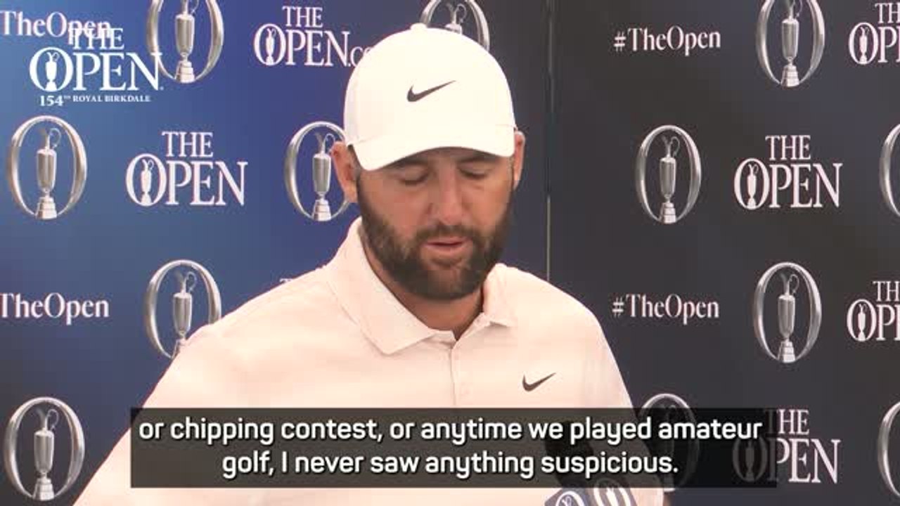 Scheffler defends DeChambeau - "He's not a cheat'