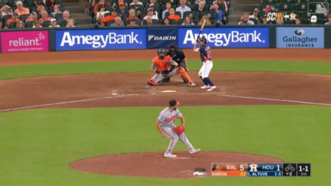 Jonrón 12 de José Altuve