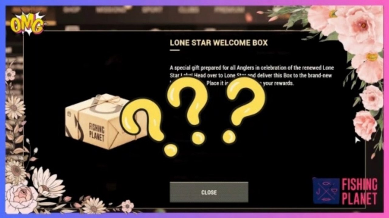 How to open the lone star welcome box (new and updated map) | Fishing Planet