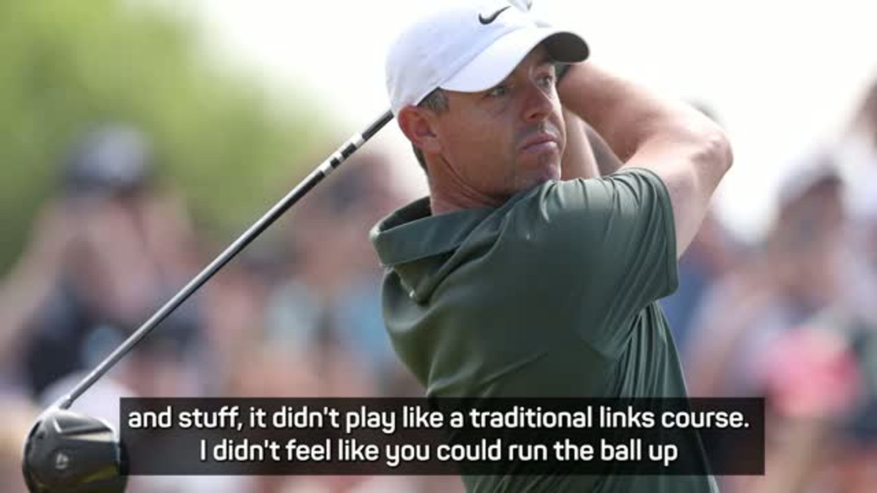 Open felt less like links golf than usual - McIlroy