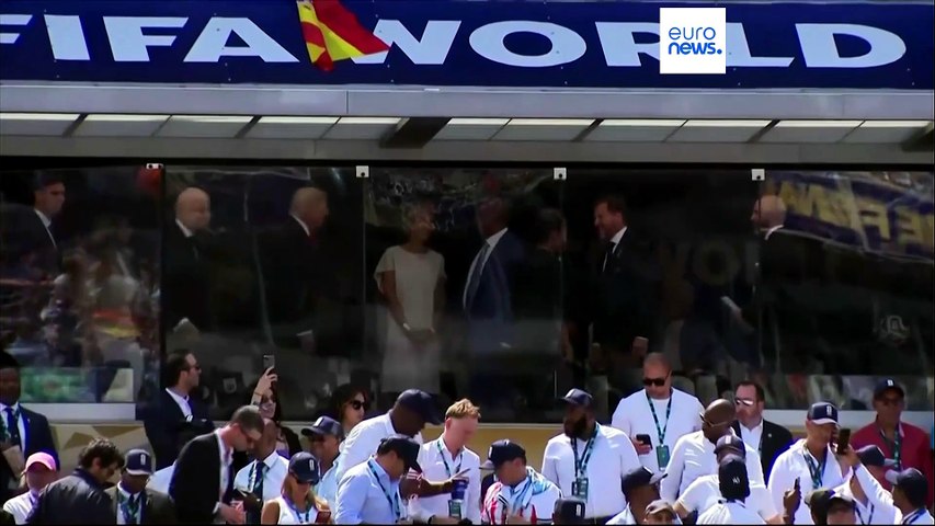 Trump and Sánchez meet at World Cup final after nearly two years of diplomatic tensions