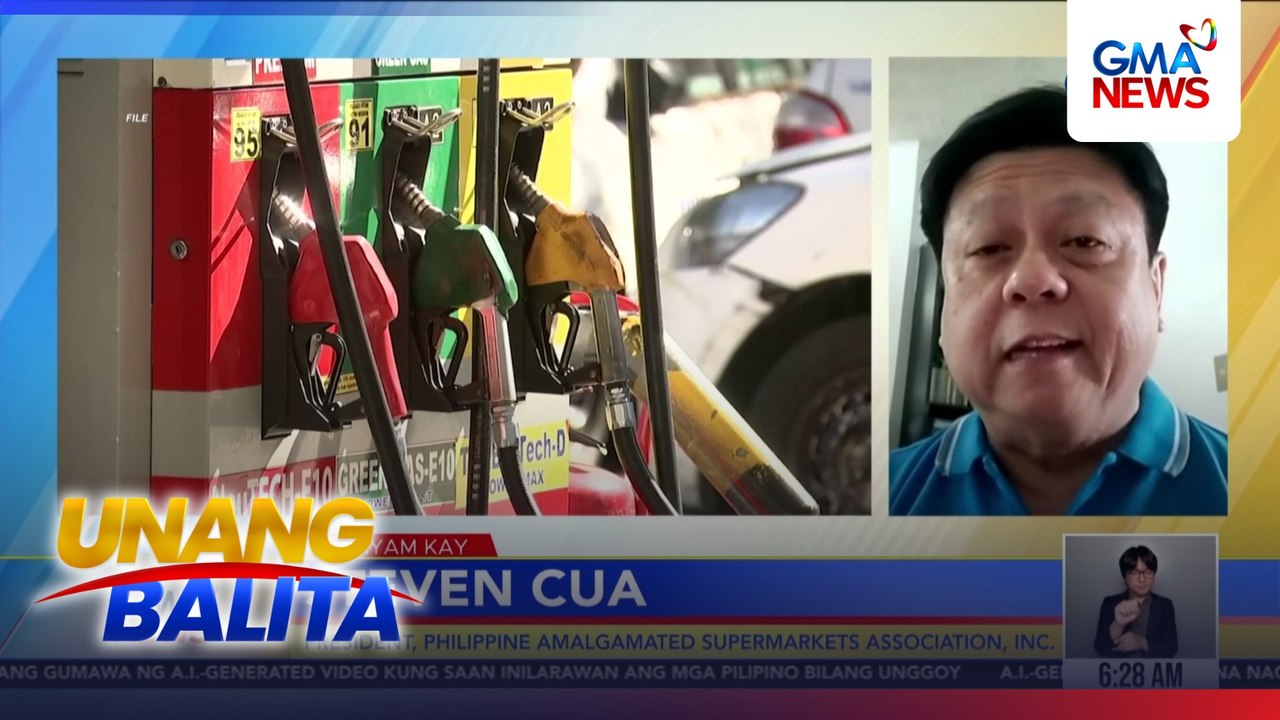 Panayam kay Steven Cua, Pres., Phl Amalgamated Supermarkets Association, Inc. (July 20, 2026) | Unang Balita