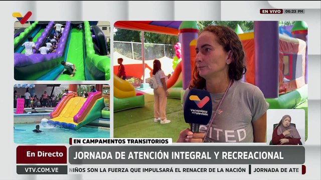 Campamentos transitorios en Caracas son un punto de unión para familias afectadas por los sismos