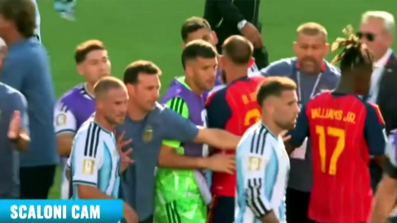 La reacción de Lionel Scaloni tras perder la final
