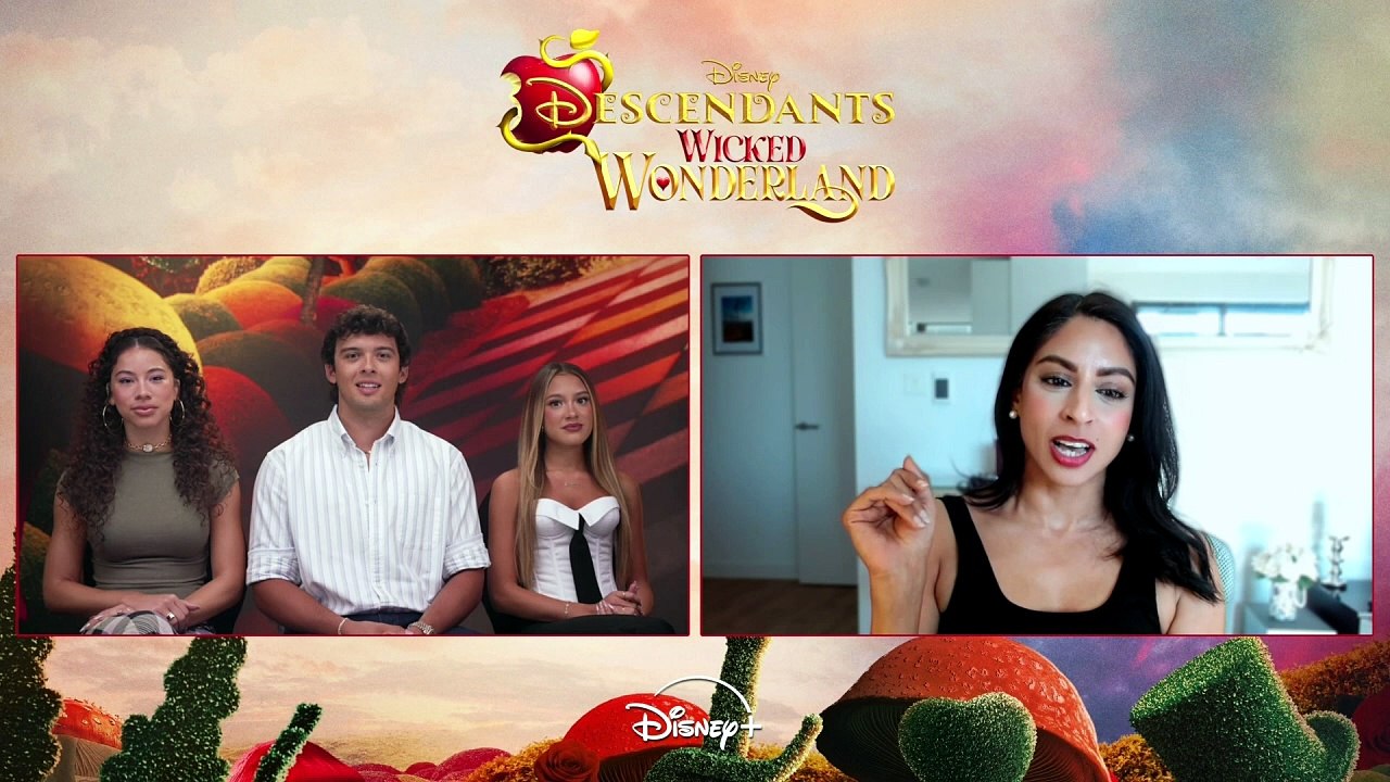 Descendants: Wicked Wonderland cast on Zendaya & Sabrina