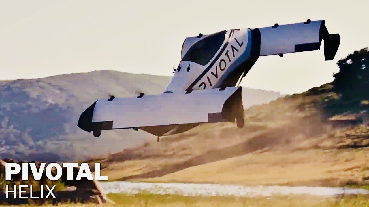 Your Personal Aircraft For Short Hop Travel ~ No Runway Needed ~ Pivotal Helix eVOTL