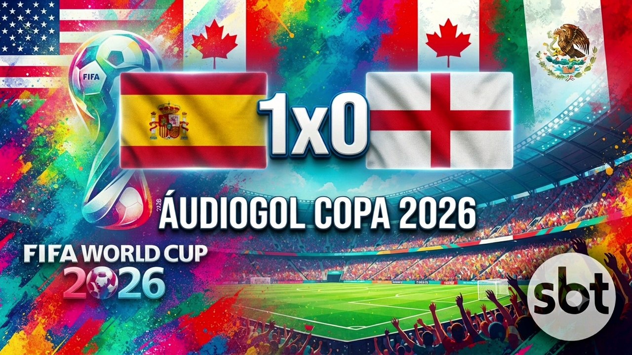 Áudiogol | Espanha 1x0 Argentina (SBT 2026)
