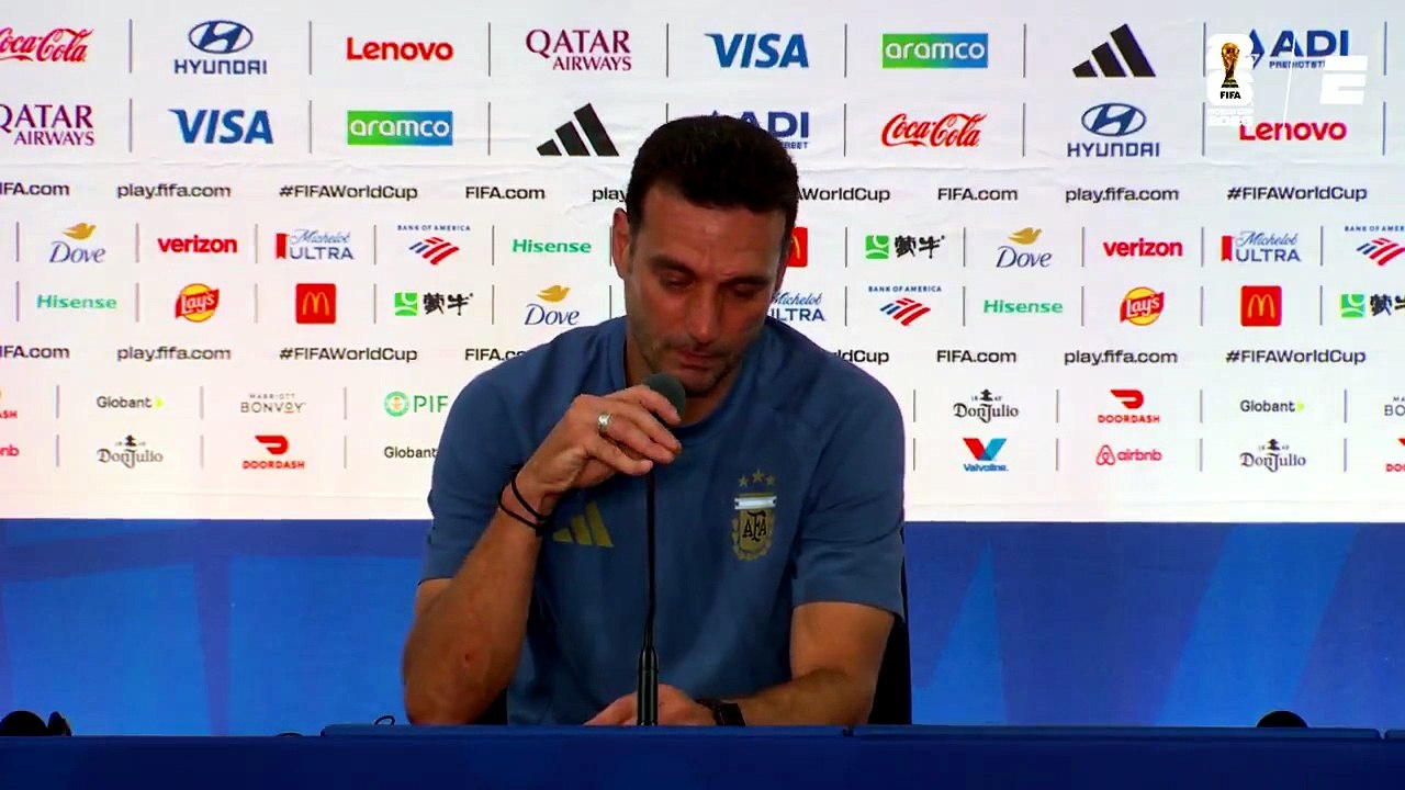 Quebrado, Lionel Scaloni puso en duda su continuidad: "Me duele en el alma, lo siento"