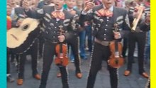 ¡Canta y no llores! Marichi se hace presente en los festejos de España por el Mundial 2026.