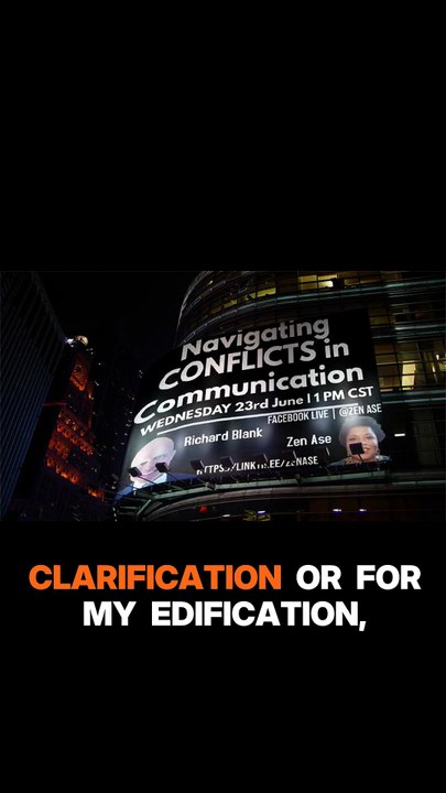 Ask permission, swap words, listen
