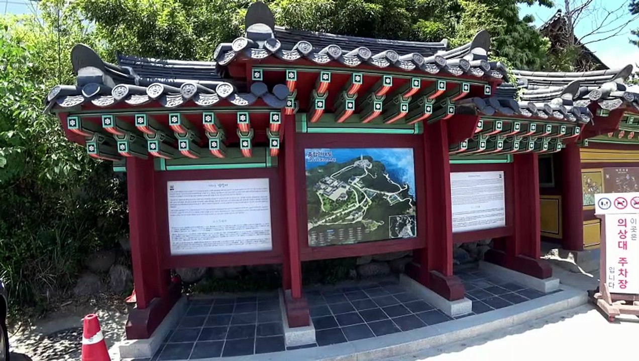 POV Walking Tour Around Naksansa Temple, Yangyang-gun Gangwon-do | Coastal Korean Buddhist Temple