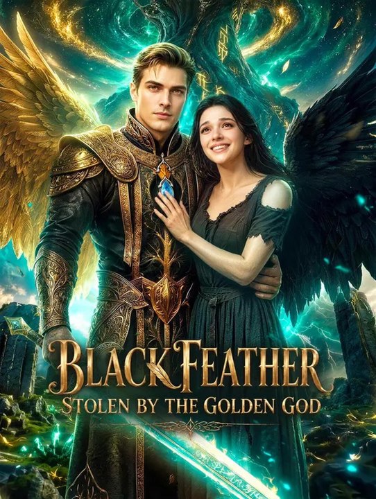 Black feather stolen by the golden god