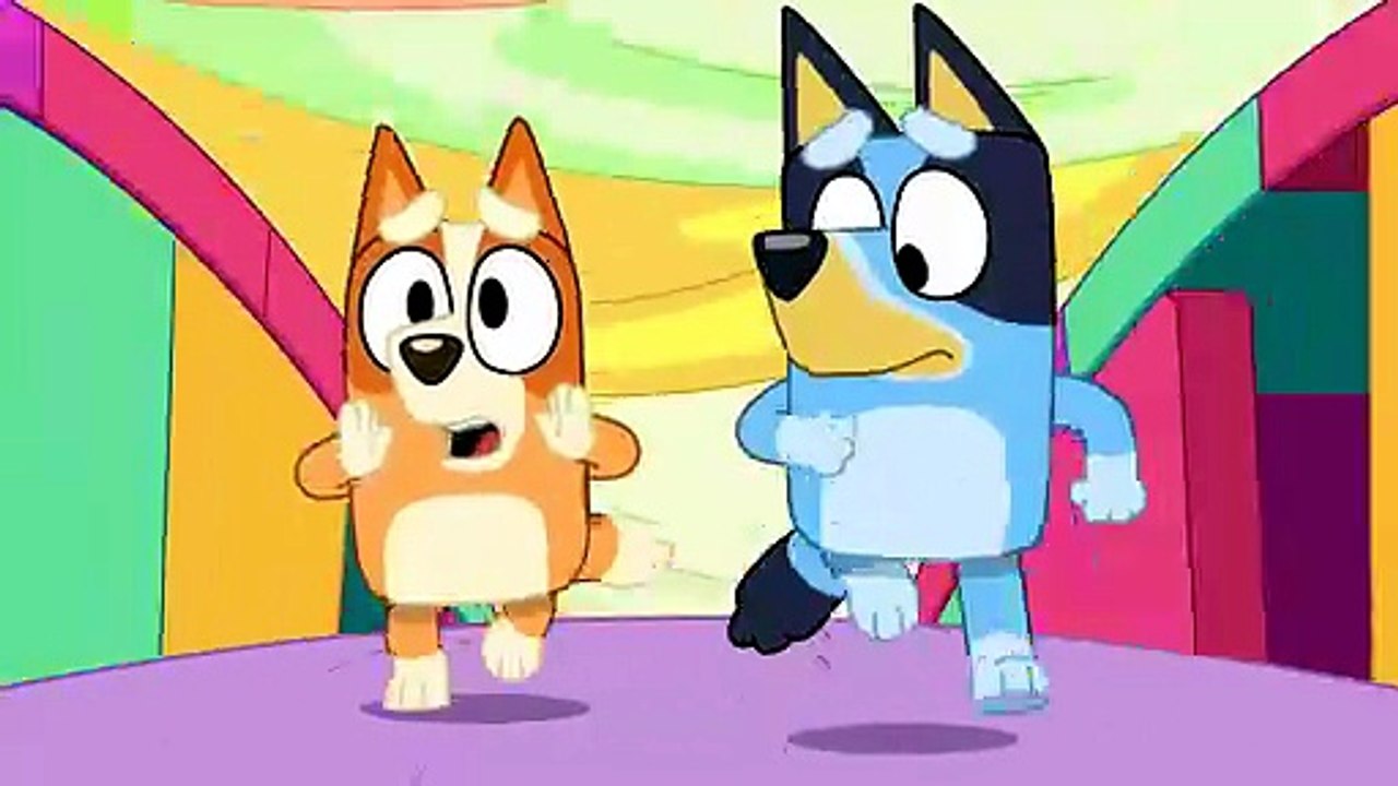 Bluey & Bingo Howling | (Bluey Cubby Moment)