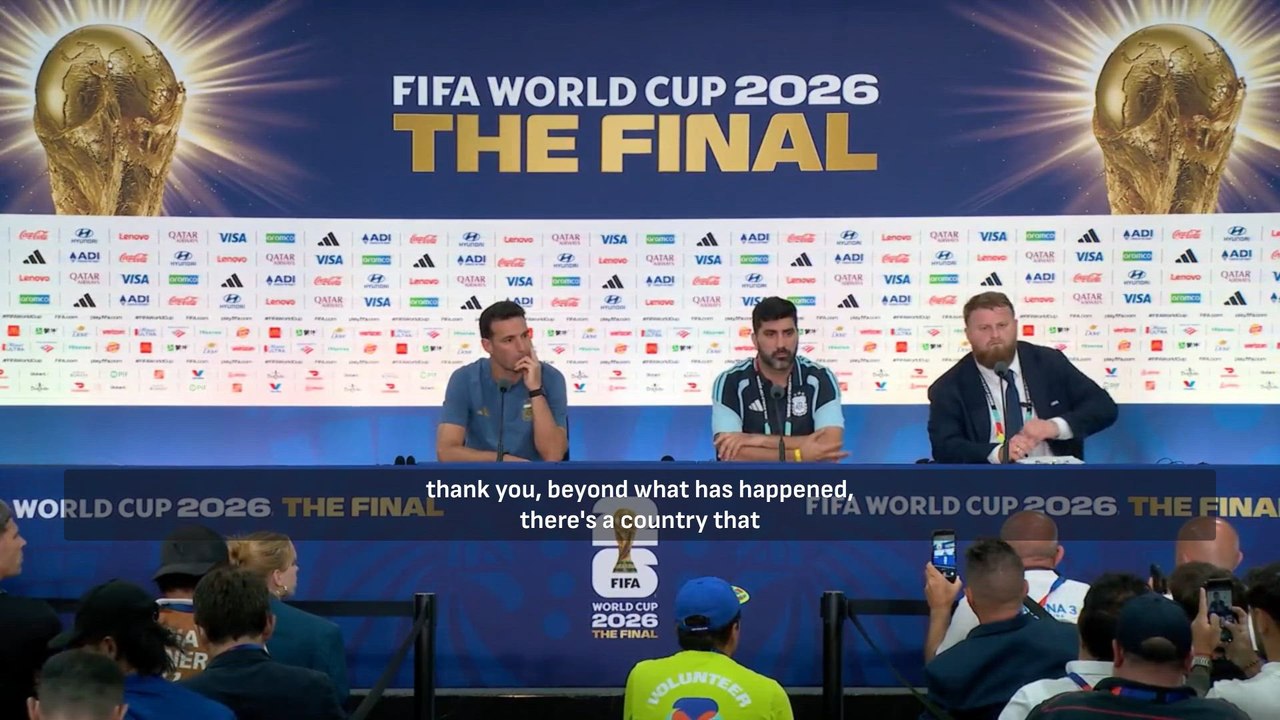 Scaloni press conference