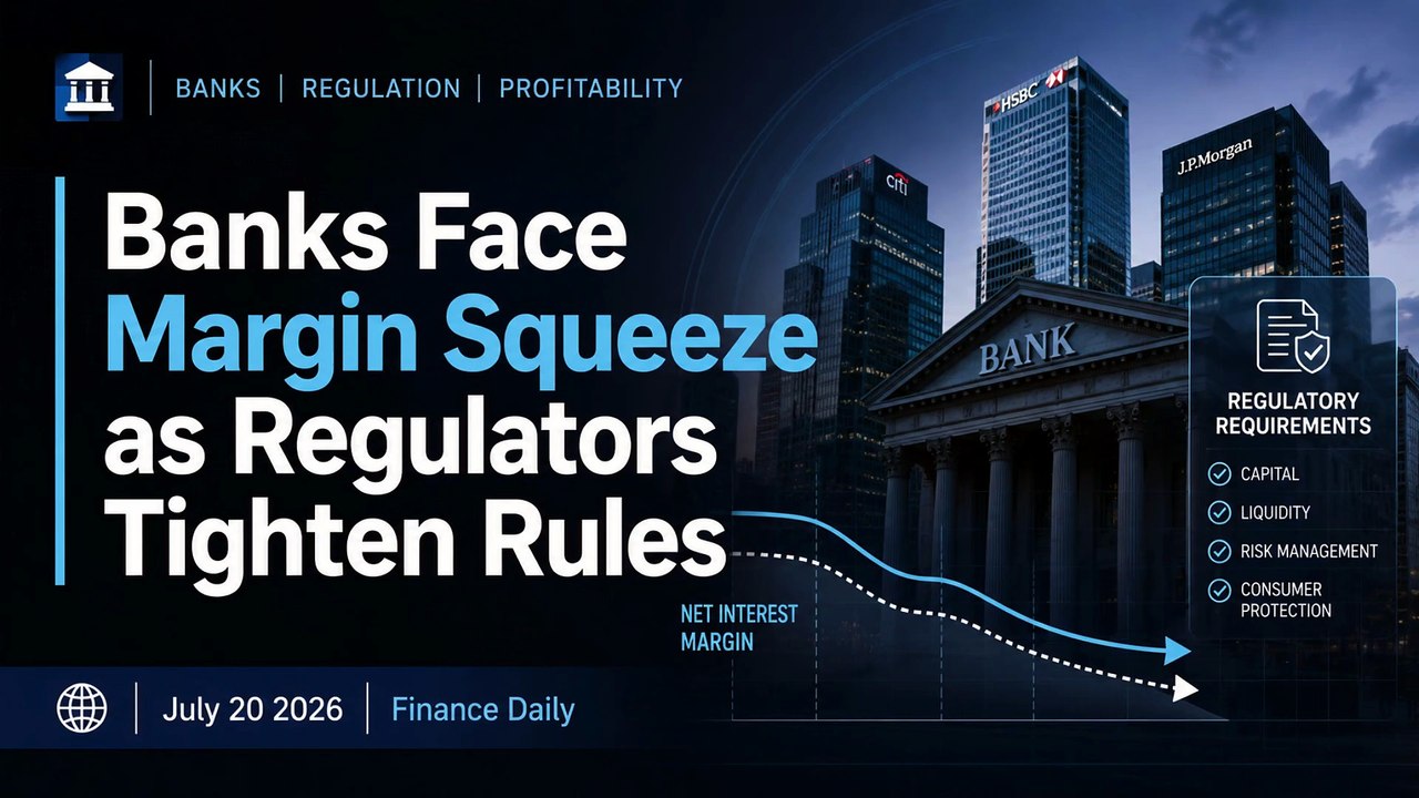 Banks Face Margin Squeeze as Regulators Tighten Rules | July 20 2026