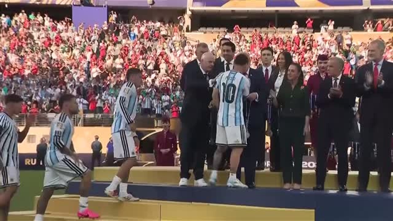 CdM 2026 - La remise des médailles et du trophée par Trump et Infantino