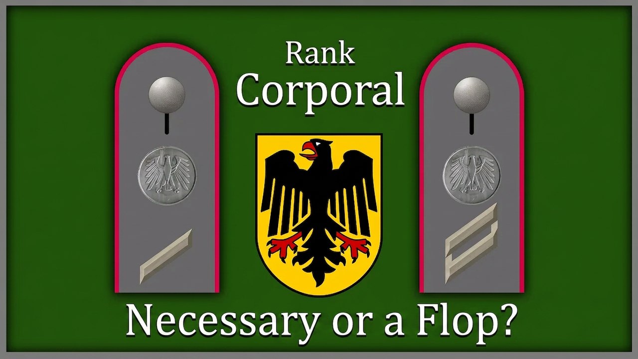 Corporal in the Bundeswehr: Necessary or a Flop? A Commentary