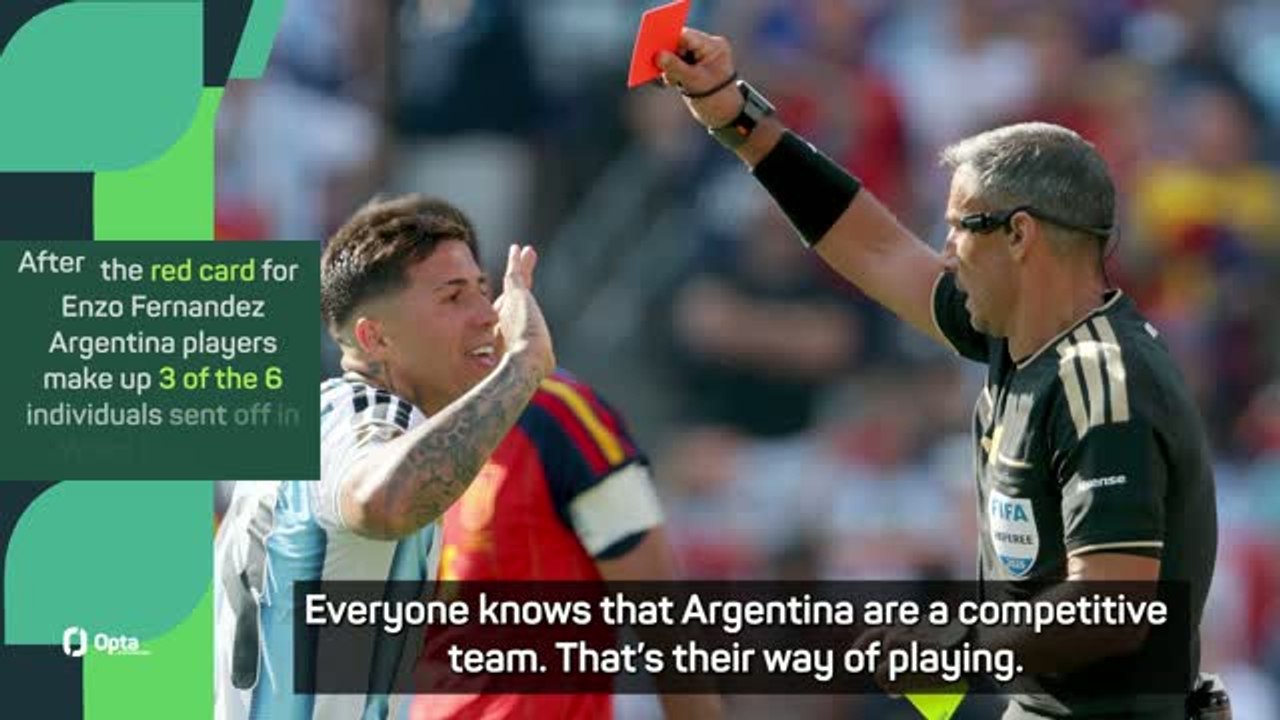Spain's Porro not bothered by Argentina's aggressive approach in World Cup final