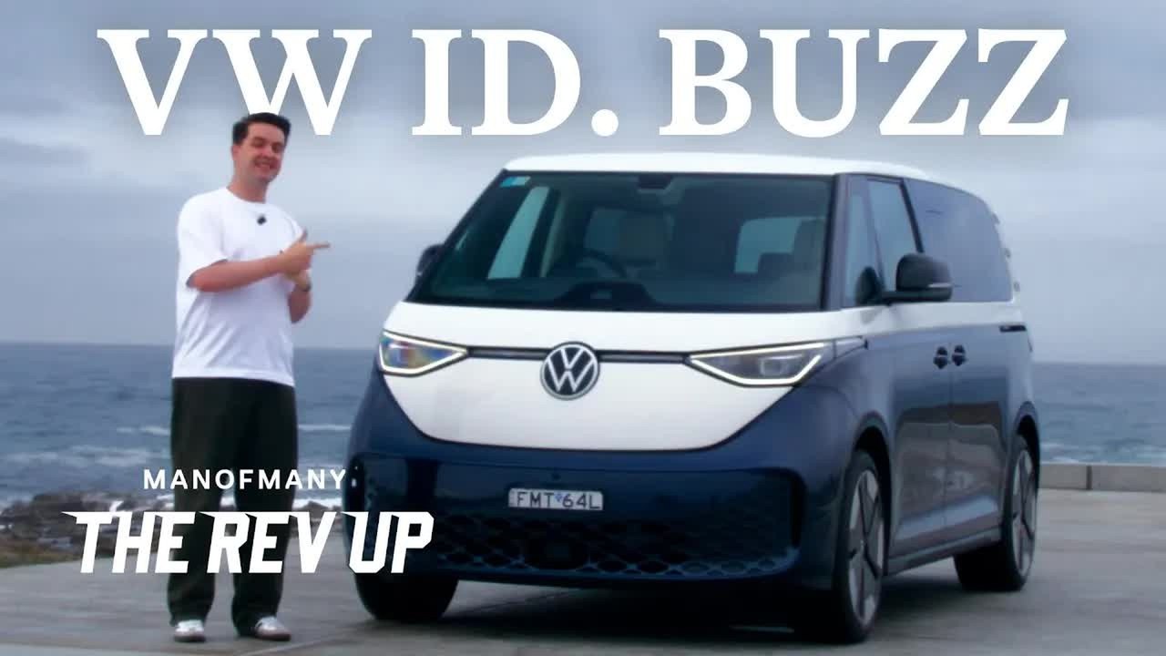 2025 VW ID. Buzz Review: The ALL ELECTRIC Kombi! (First Impressions, Price & Features)