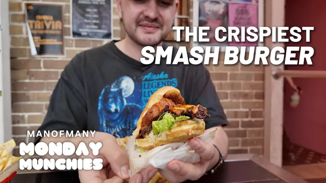 Crowbar Ultimate Pig: Live Music Venue is Serving Up Sydney's Best Smash Burgers | Monday Munchies