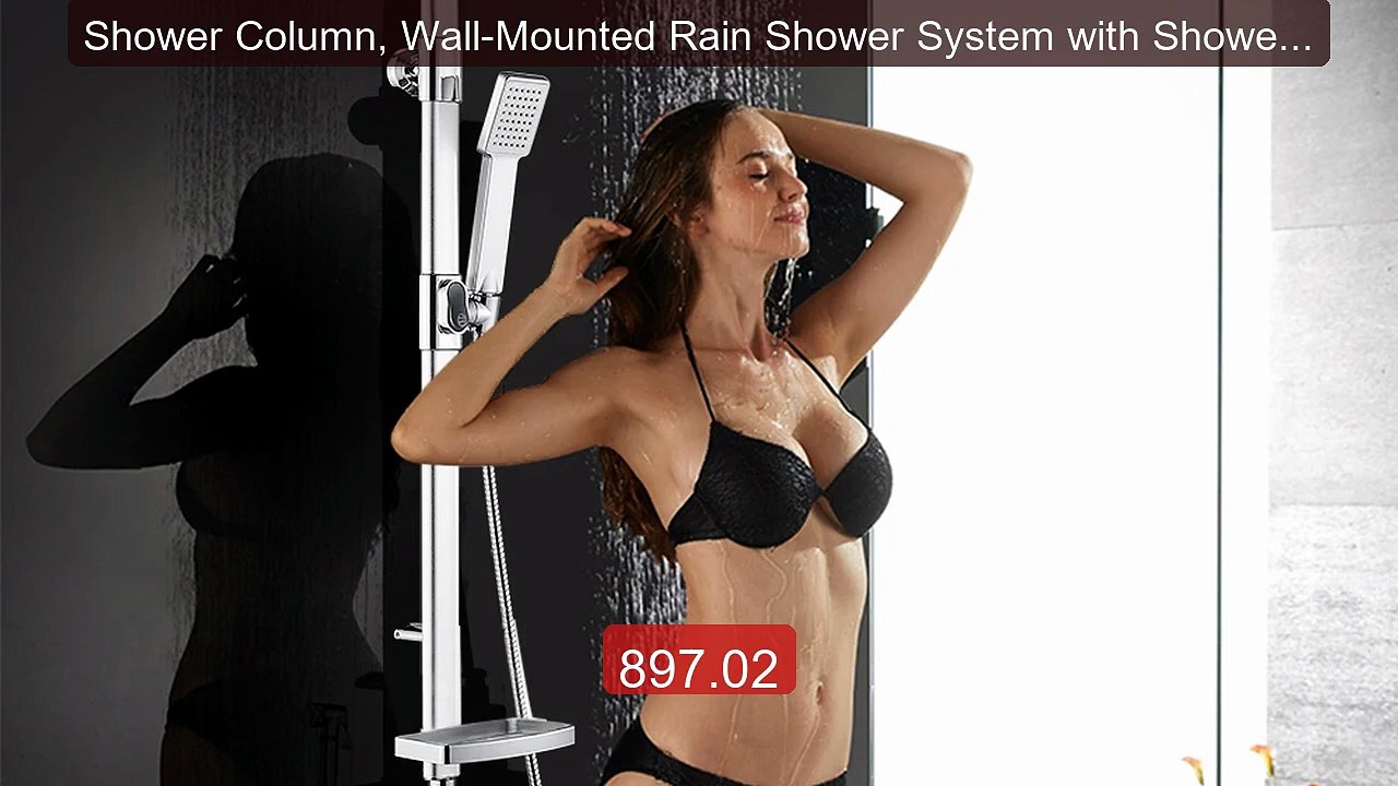 Shower Column, Wall-Mounted Rain Shower System with Shower Hea... -- Hot Deal 2026 | Limited Offer!