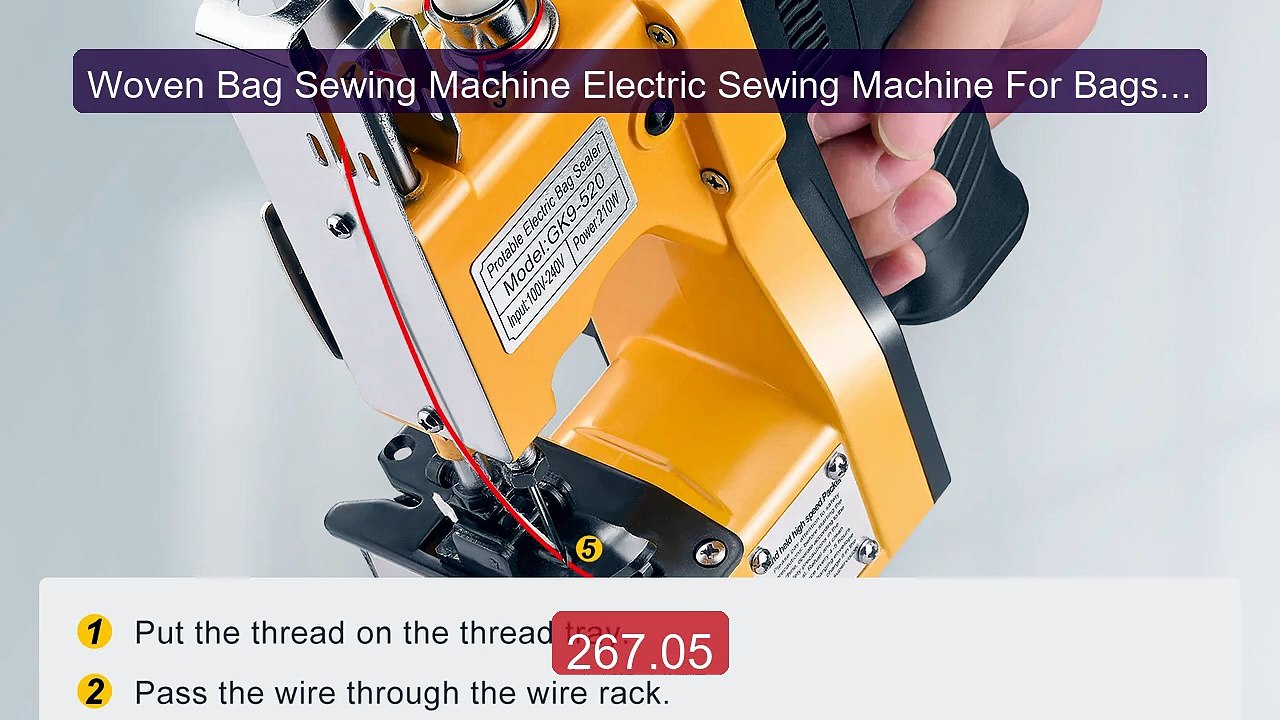 Woven Bag Sewing Machine Electric Sewing Machine For Bags Hand... -- Hot Deal 2026 | Limited Offer!