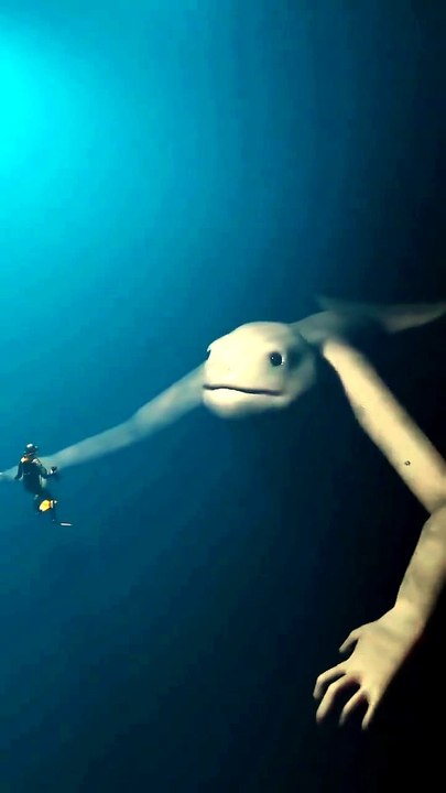 Underwater A man || viral video || #video Vodeo