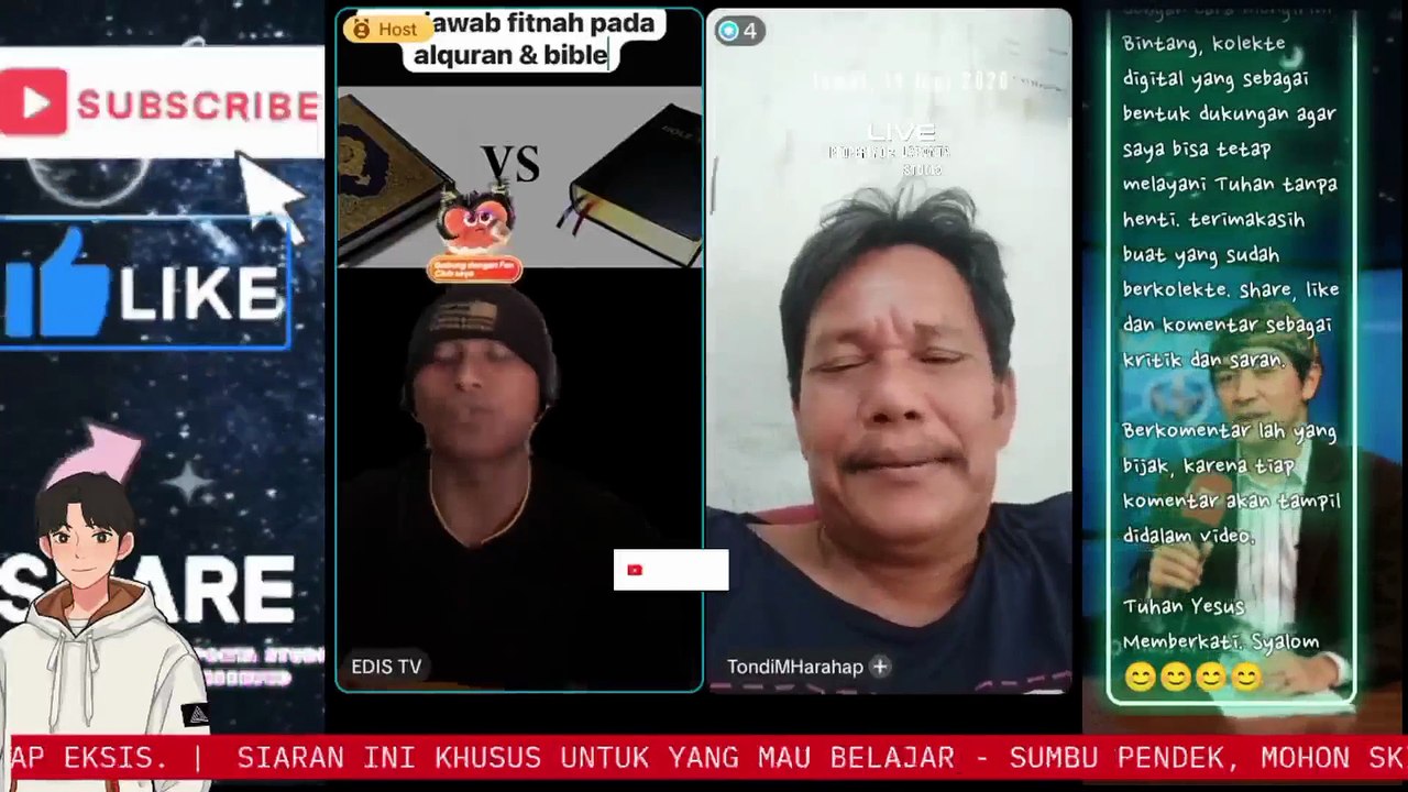 Video Full Kompilasi Debat Edis tv 20 Juni 2026